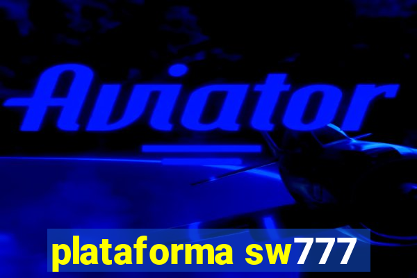 plataforma sw777